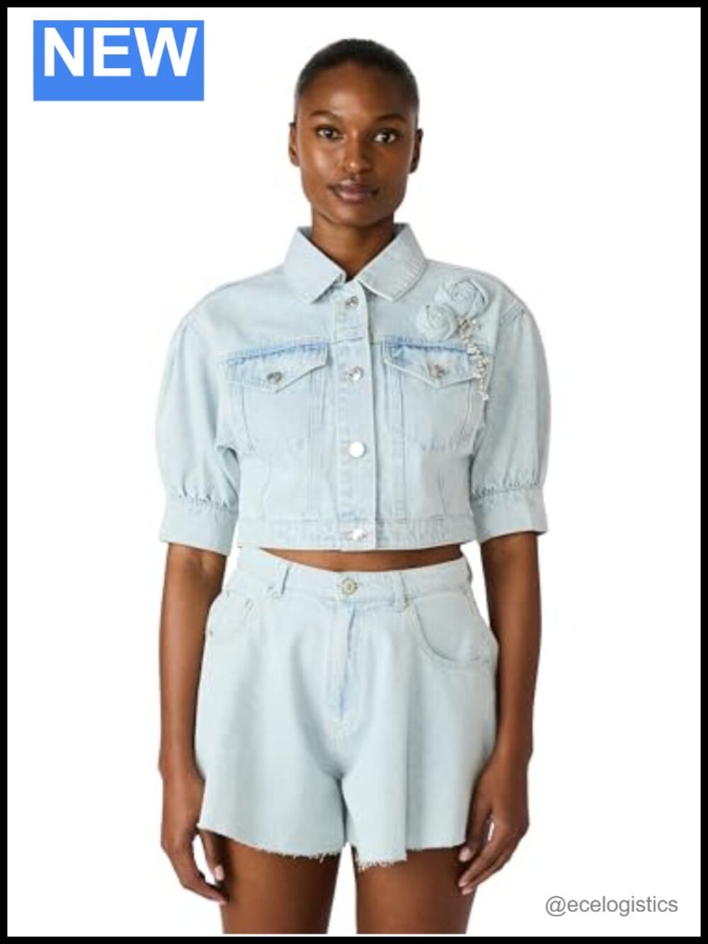 Women's Cotton Casual Jacket Button Front Spring Summer